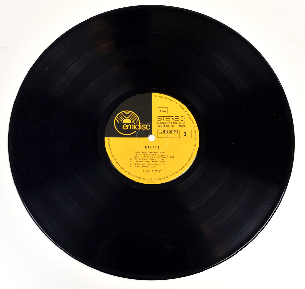 High Resolution Photo #14 PINK FLOYD Relics Germany / France